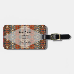 HAMbyWG Bohemian Print Luggage ID or Bag Tag
