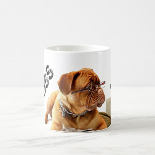 HAMbyWG - BOSS Coffee Mug - Bulldog w/Glasses