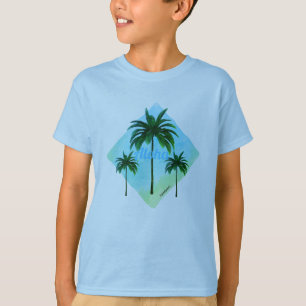 HAMbyWG - Boy's Hawaiin Theme Palm Tree's T-Shirt