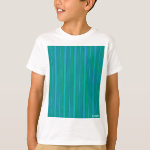 HAMbyWG -  Brilliant Aqua Green Stripe T-Shirt