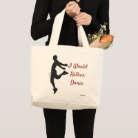HAMbyWG - Canvas Tote Bag - Male Dancer