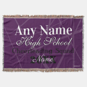 HAMbyWG - Cheerleading Squad or School Club Throw Blanket