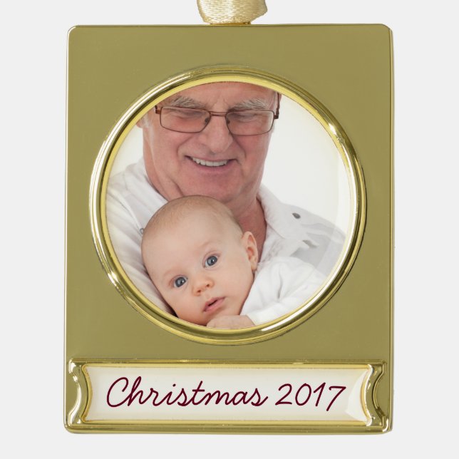 HAMbyWG - Christmas Ornament - With your image (Front)