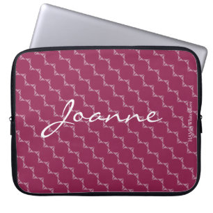 HAMbyWG - Circle Pattern in any colour Laptop Sleeve