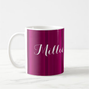 HAMbyWG - Coffee Mug - Pink Gradient w Name