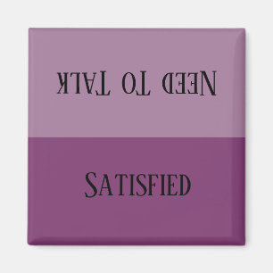 HAMbyWG - Custom Satisfied / Need to Talk Magnet