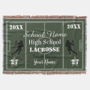HAMbyWG - Customisable Lacrosse Throw Blanket