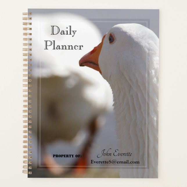 HAMbyWG - Daily Planner - Duck following duck (Front)