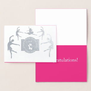 HAMbyWG - Dance Recital Congratulations Foil Card