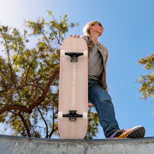 HAMbyWG Designed  - Skateboard - Peach Wash (Outdoor 1)