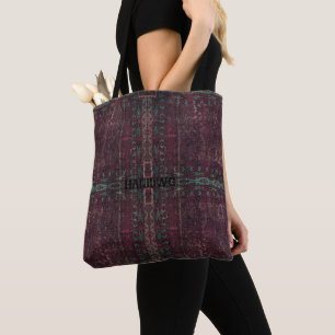 HAMbyWG Designed Tote Bags - Rose Distressed