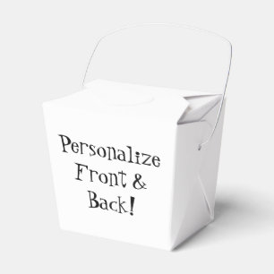 HAMbyWG - Favour Box - Chinese Food Style Box
