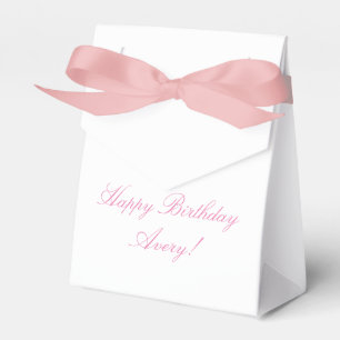 HAMbyWG - Favour Box - w/Ribbon & Personalised