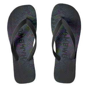 HAMbyWG - Flipp-Flops - Snake Dark Flip Flops