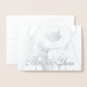 HAMbyWG Foil CArd - Teddy Bear Thank You
