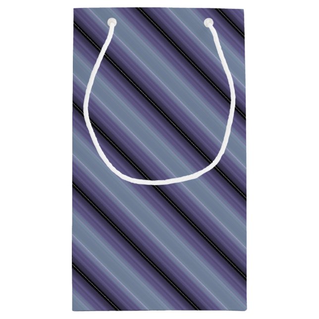 HAMbyWG Gift Bag - Lavender Gradient Stripe (Back)