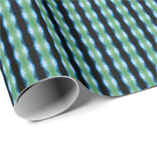 HAMbyWG Gift Wrap - Brilliant Greenish-Blue Black