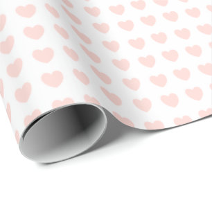 HAMbyWG - Gift Wrap - Tiny Peachy Pink Hearts