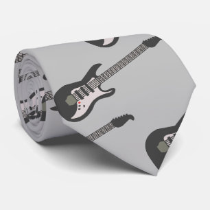 HAMbyWG - Gray Guitars Tie