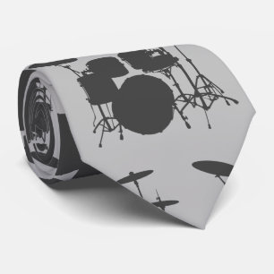 HAMbyWG - Grey Drum Set Tie