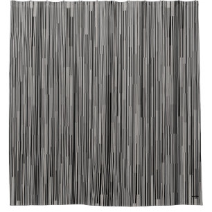 HAMbyWG Grey Gradient w/ Any Other Colour Shower Curtain