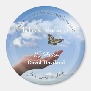 HAMbyWG - Hand releasing a butterfly magnet