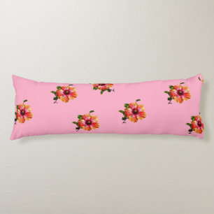 HAMbyWG - Hawaiin Hibiscus Pink Body Cushion