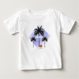 HAMbyWG Hawaiin Themed Palm Trees toddler t-shirt