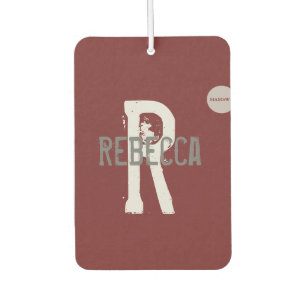 HAMbyWG - Heart With Monogram Car Air Freshener