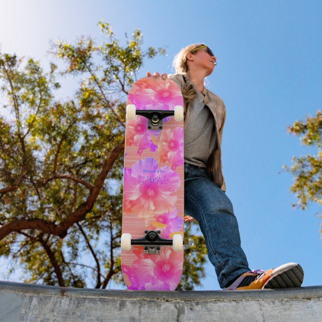 HAMbyWG Hibiscus Skateboard (Outdoor 1)