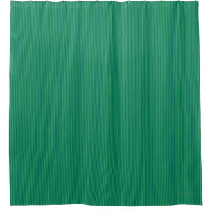 HAMbyWG Kelly Green Fine Stripe Shower Curtain