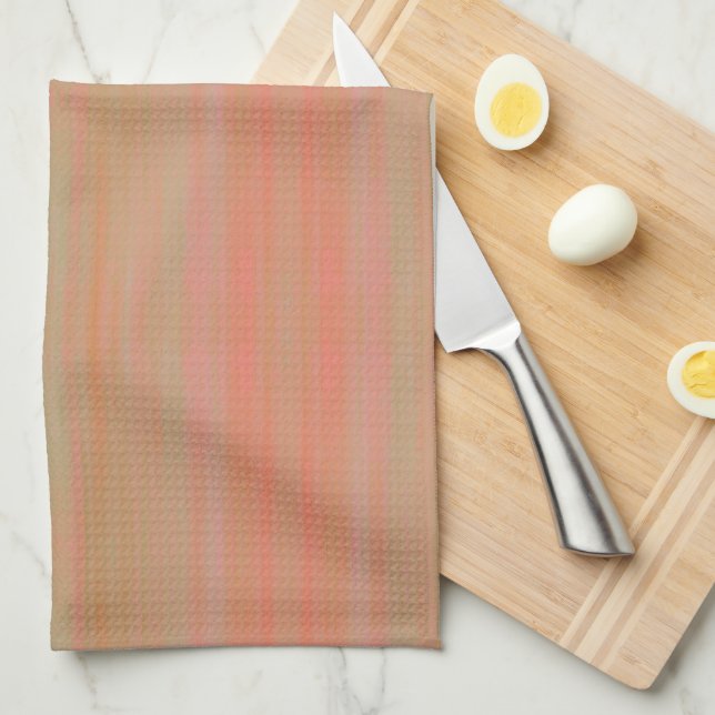 HAMbyWG - Kitchen Towel - Orange Sunset Wash (Quarter Fold)