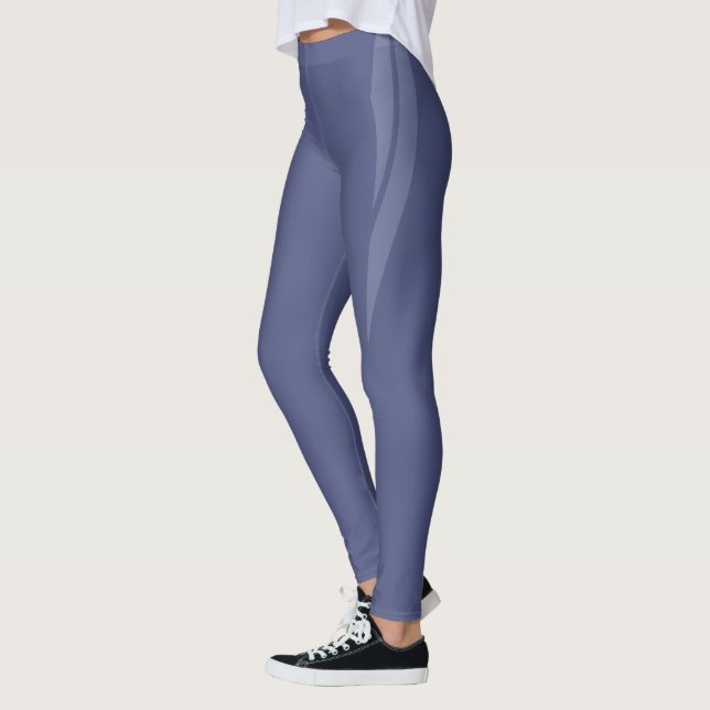 HAMbyWG - Leggings - Dim Periwinkle (Left)