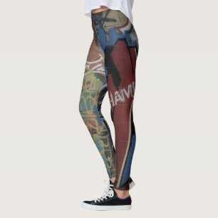 HAMbyWG - Leggings - Graffiti