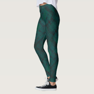 HAMbyWG - Leggings -  Teal  Distress