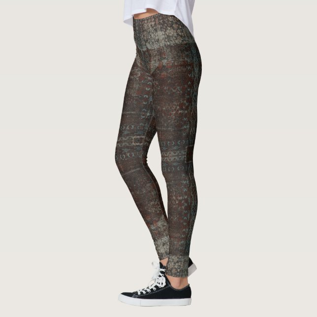 HAMbyWG - Leggings - Vintage Distressed Gothic (Left)
