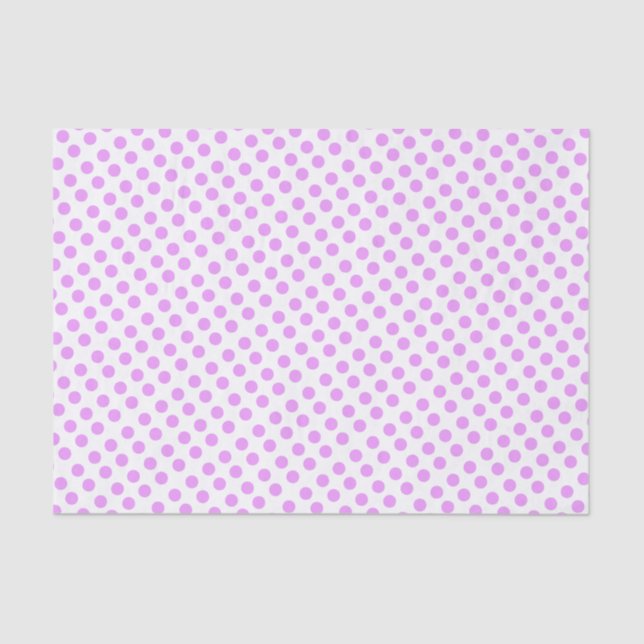 HAMbyWG - Light Violet Polka Dot Gift Tissue Paper (Front)