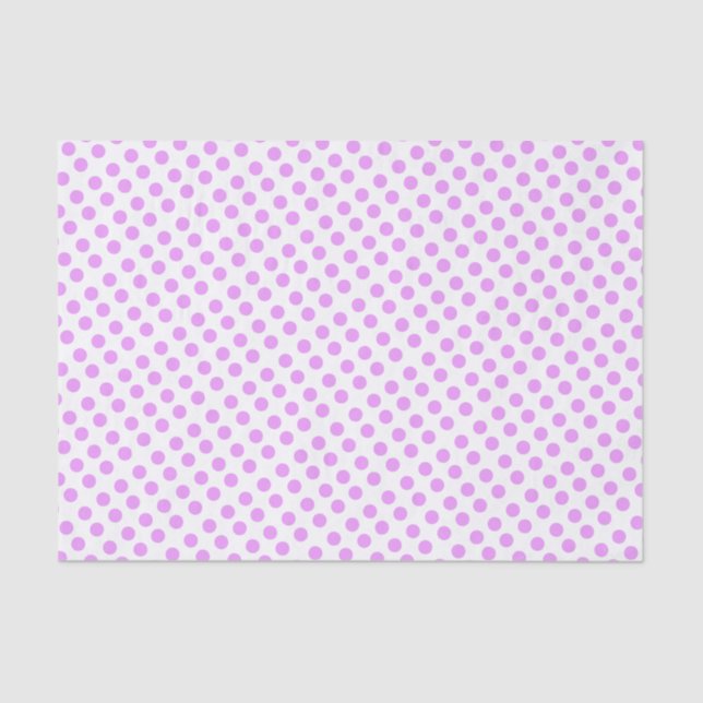 HAMbyWG - Light Violet Polka Dot Gift Tissue Tissue Paper (Front)