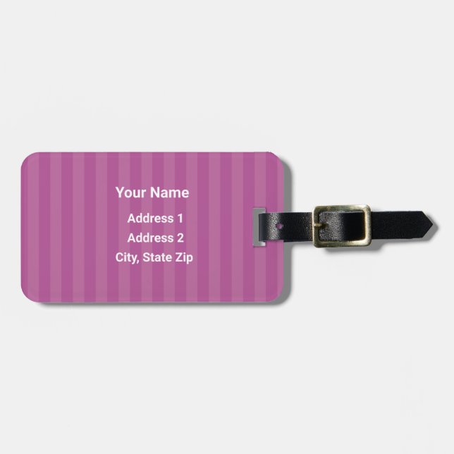 HAMbyWG  Luggage or Bag Tag (Front Horizontal)