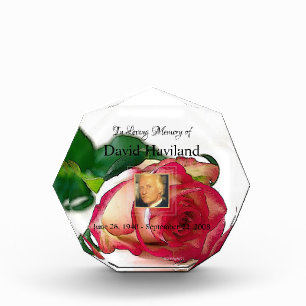 HAMbyWG Memorial Rose Acrylic Photo Block
