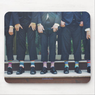 HAMbyWG - Men Showing Socks -Mouse Pad Mouse Mat