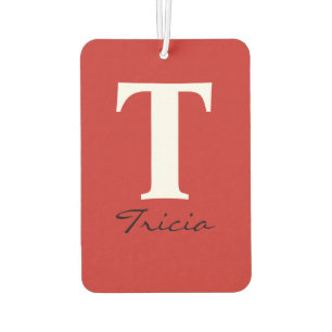 HAMbyWG - Modern Monogram Car Air Freshener