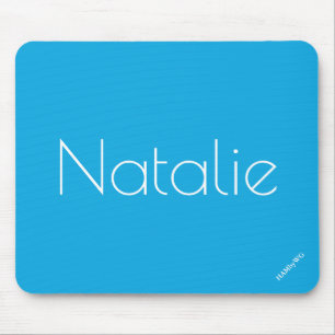 HAMbyWG - Mouse Pad - Bright Aqua Blue