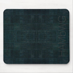 HAMbyWG - Mouse Pad - Distressed Teal