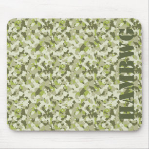 HAMbyWG - Mouse Pad - Green Camouflage