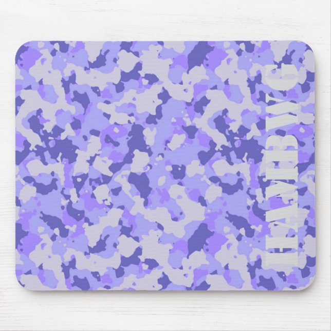 HAMbyWG - Mouse Pad - Lavender Camouflage (Front)