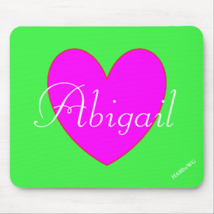 HAMbyWG - Mouse Pad - Neon Green Hot Pink