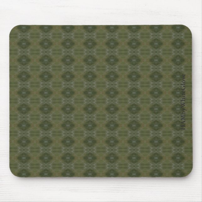 HAMbyWG - Mouse Pad - Olive Print (Front)