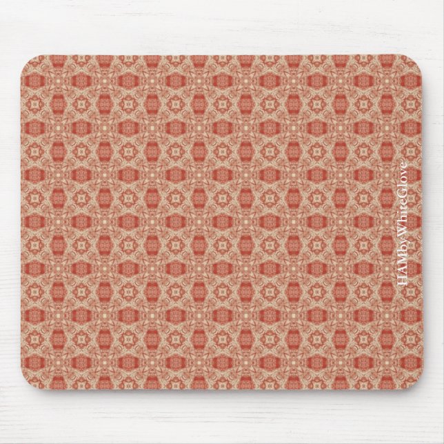 HAMbyWG - Mouse Pad - Orange-Red Discs (Front)