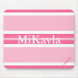 HAMbyWG - Mouse Pad - Pink Stripe